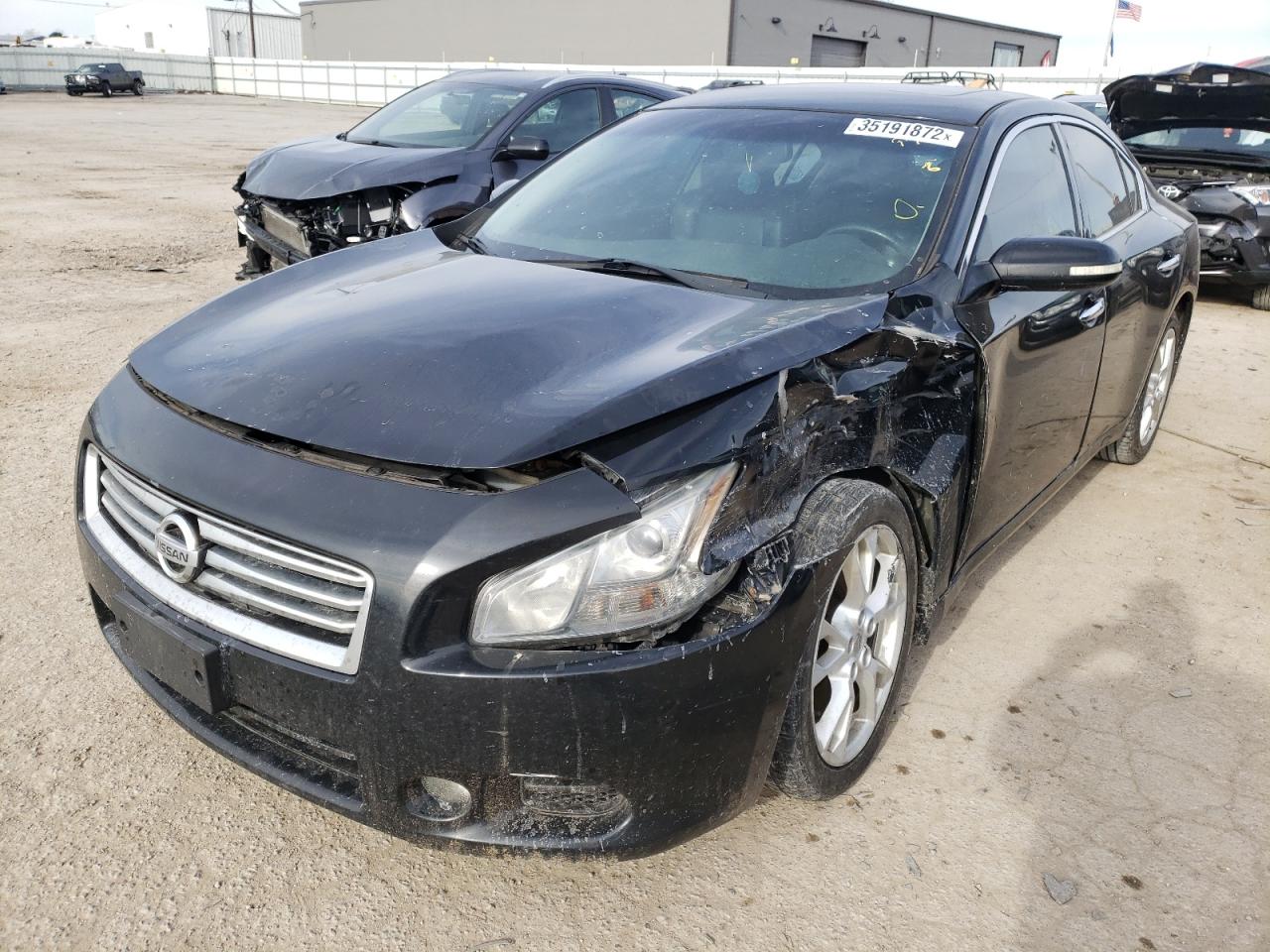Photo 2 from auction – 2012 NISSAN MAXIMA S with VIN 1N4AA5AP8CC849442