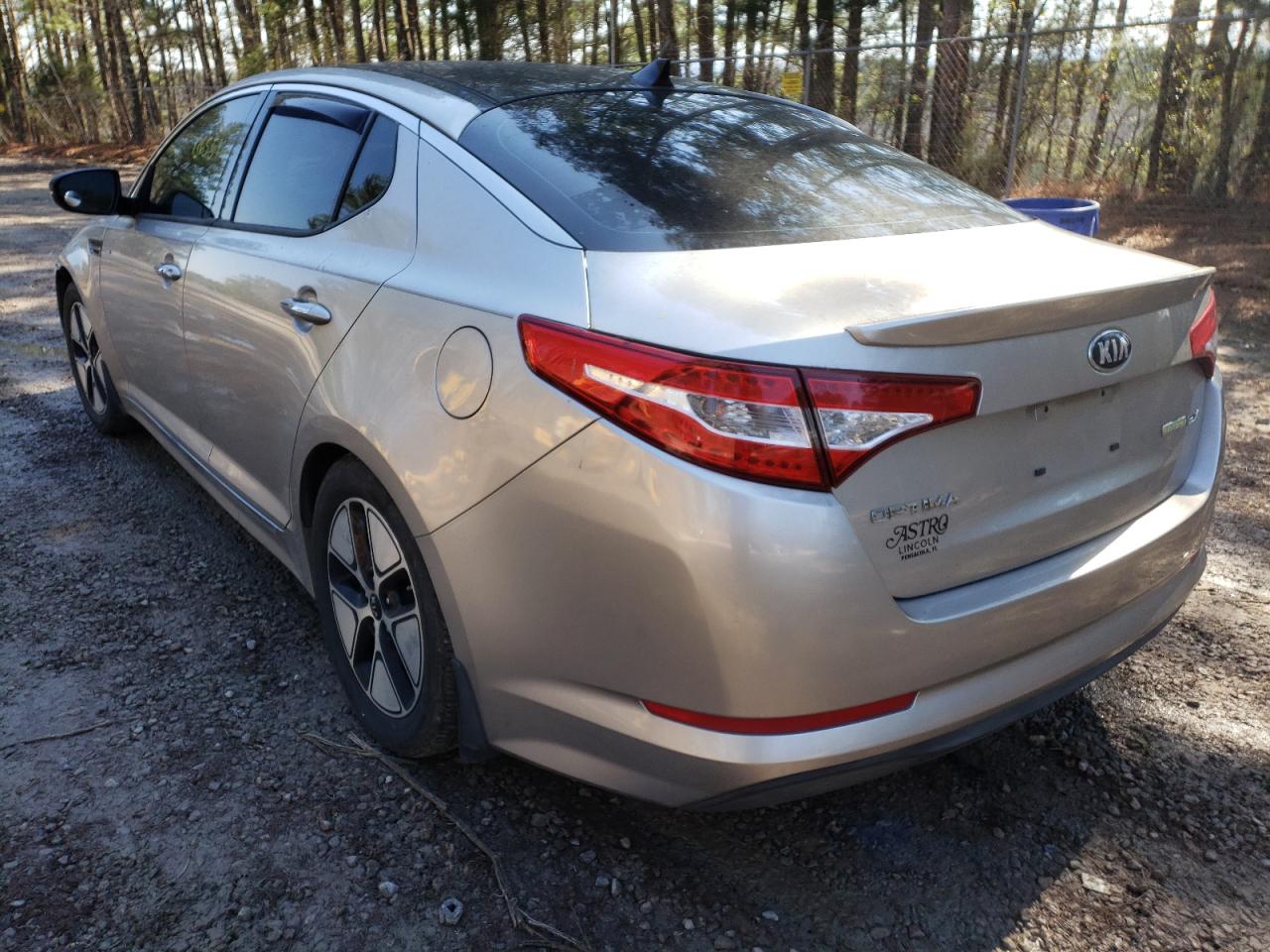 Photo 3 from auction – 2013 KIA OPTIMA HYB with VIN KNAGM4AD5D5051348