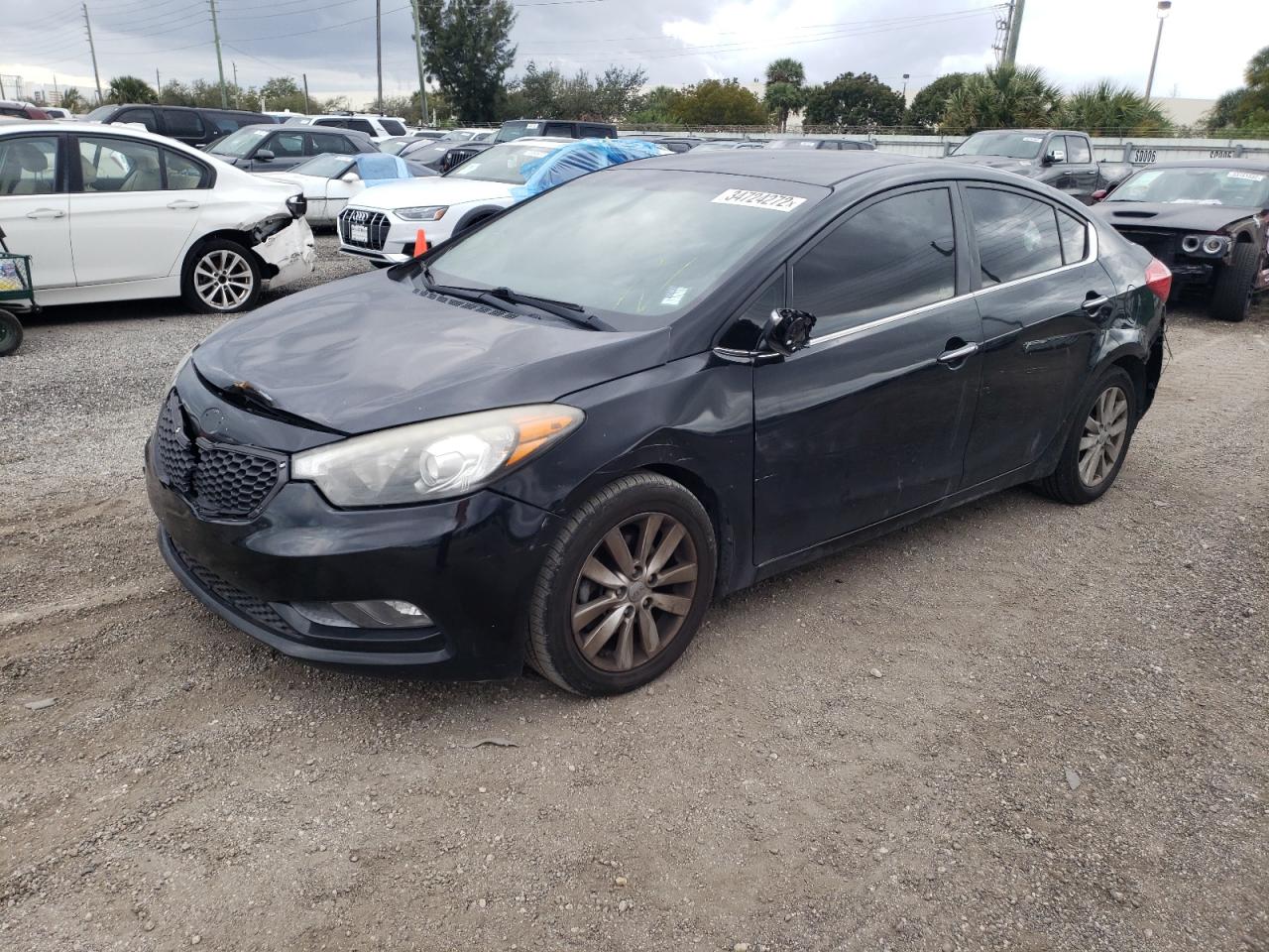 Photo 2 from auction – 2015 KIA FORTE EX with VIN KNAFX4A80F5360315