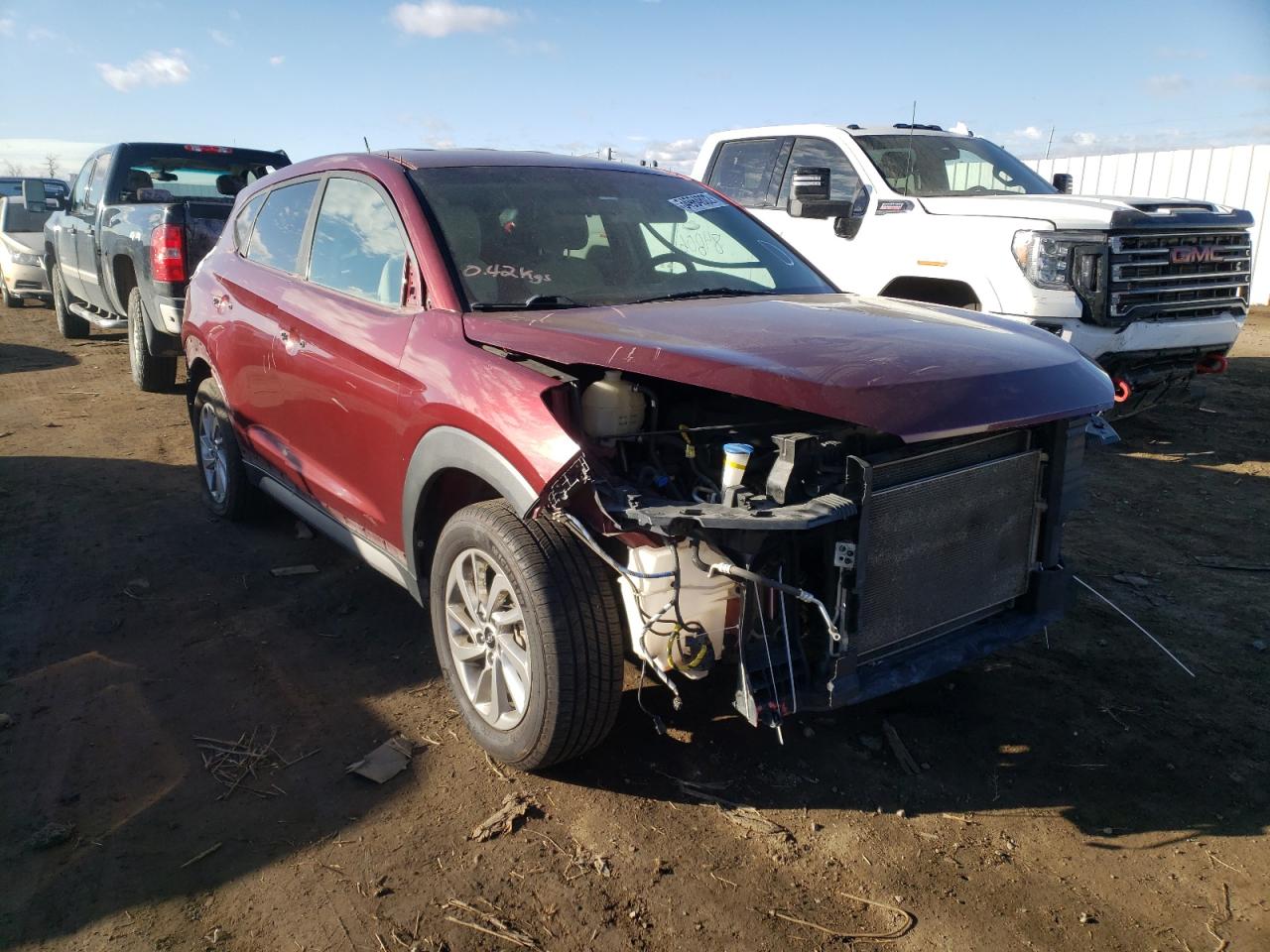 HYUNDAI TUCSON LIM 2017 with VIN KM8J3CA46HU275791 - Photo from auction