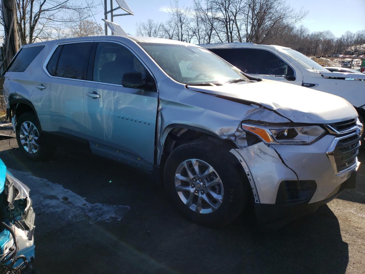 Photo 1 from auction – 2021 CHEVROLET TRAVERSE L with VIN 1GNERFKW4MJ244094