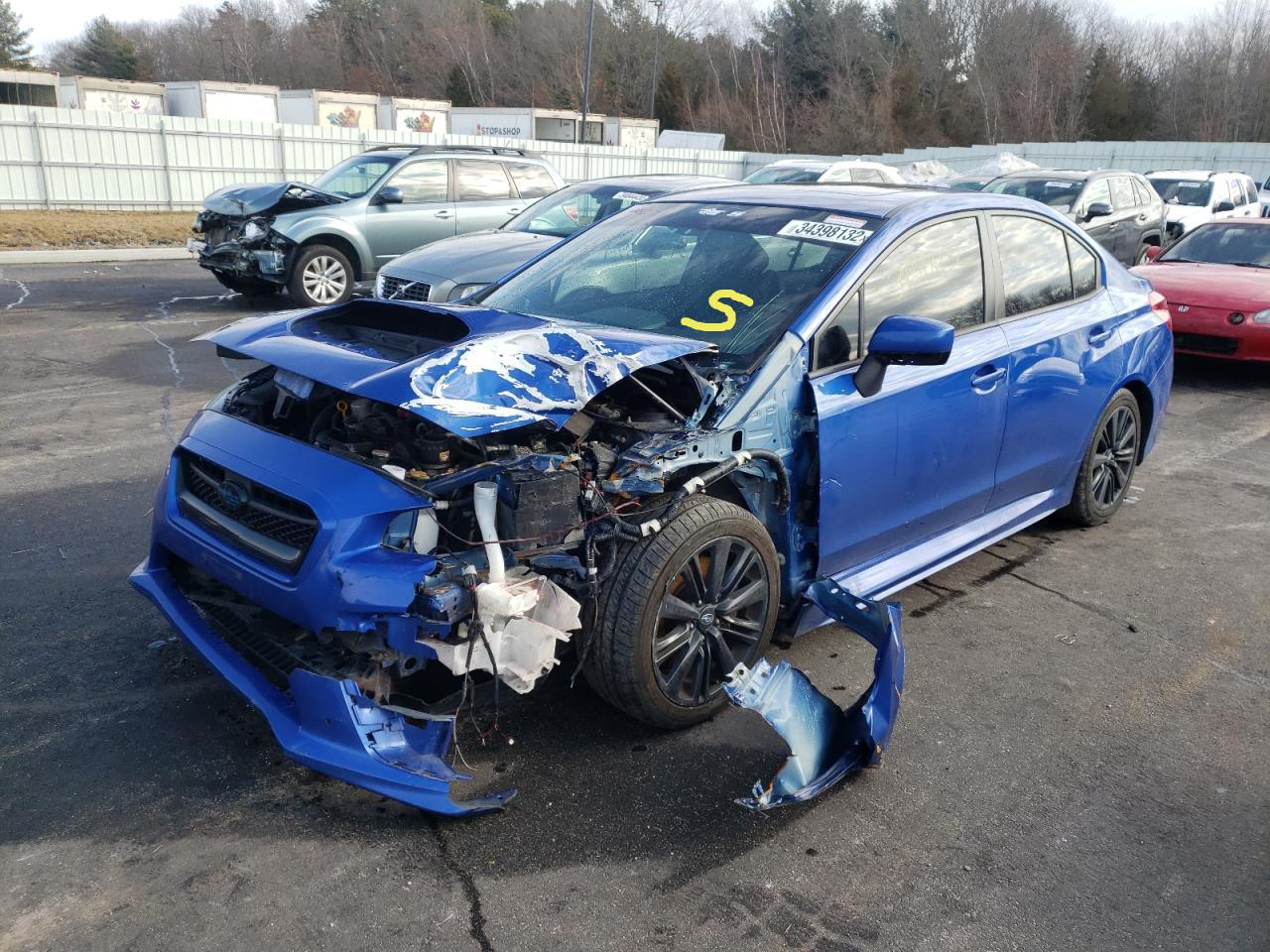 Photo 2 from auction – 2015 SUBARU WRX LIMITE with VIN JF1VA1J68F9826584