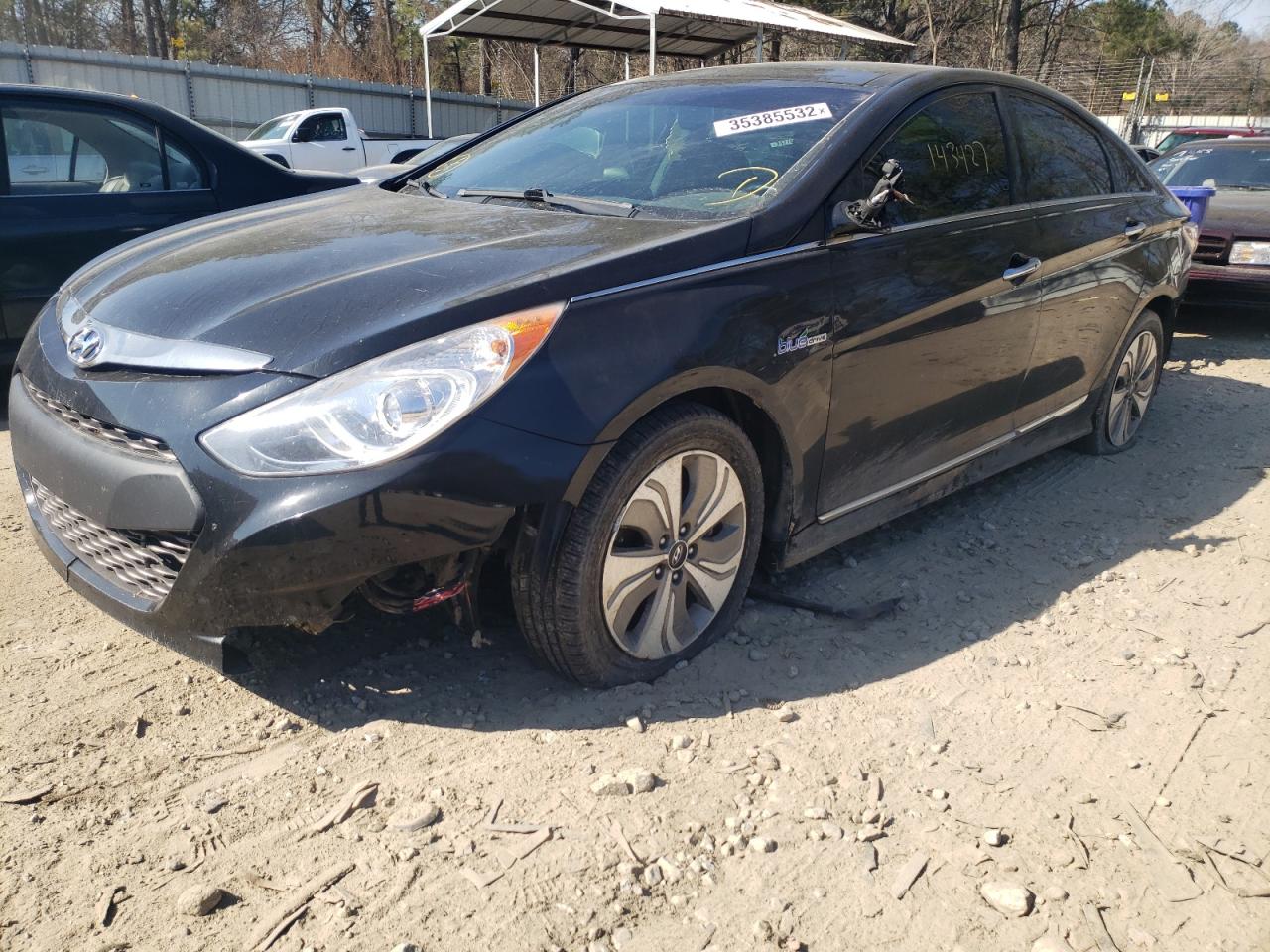Photo 2 from auction – 2015 HYUNDAI SONATA HYB with VIN KMHEC4A46FA126481
