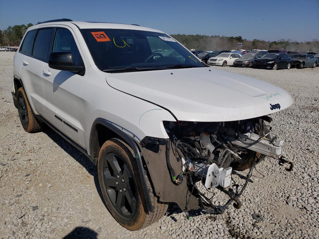 JEEP GRAND CHER 2018 with VIN 1C4RJFAG8JC376500 - Photo from auction