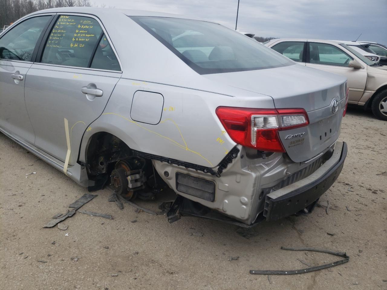Photo 9 from auction – 2012 TOYOTA CAMRY BASE with VIN 4T1BF1FK1CU020658