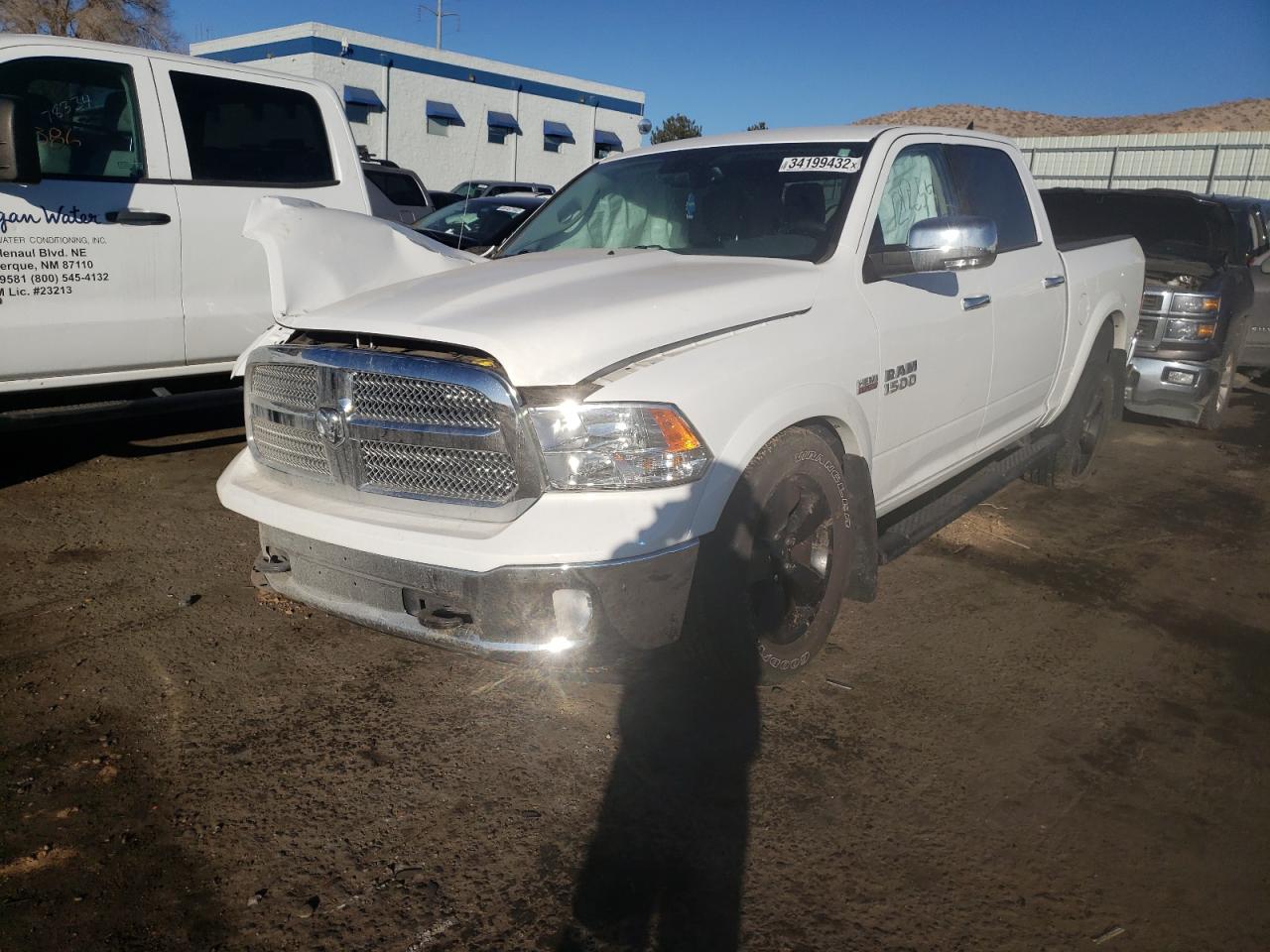 Photo 2 from auction – 2018 RAM 1500 SLT with VIN 1C6RR6LTXJS202282