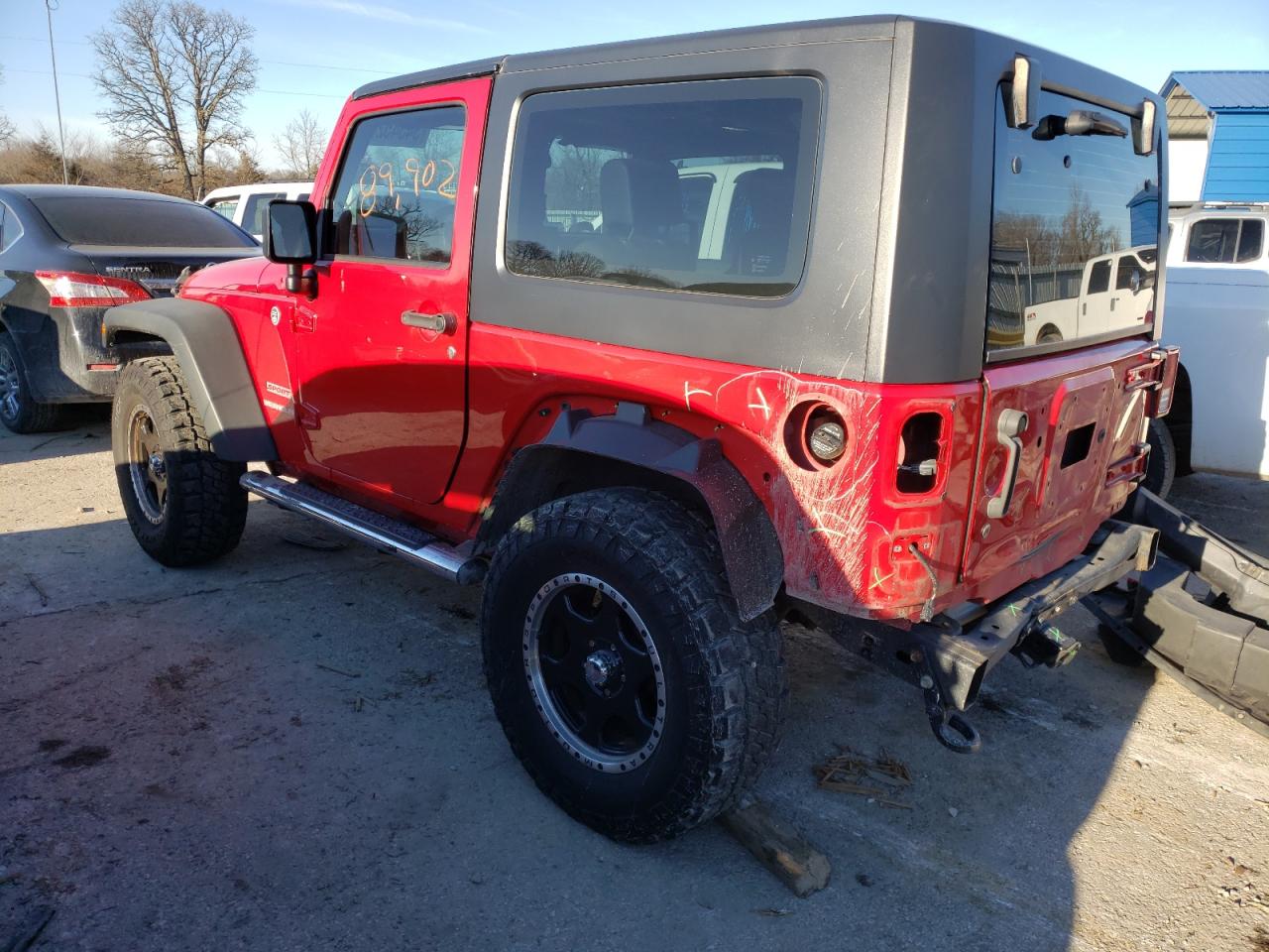 Photo 3 from auction – 2010 JEEP WRANGLER S with VIN 1J4AA2D15AL214010