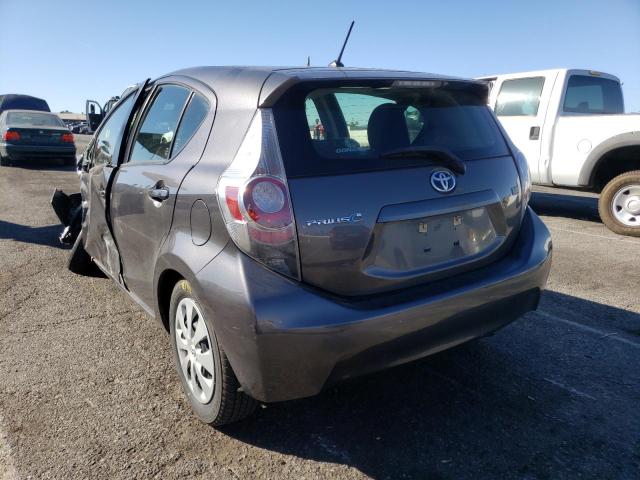 Photo 3 from auction – 2014 TOYOTA PRIUS C with VIN JTDKDTB3XE1567520