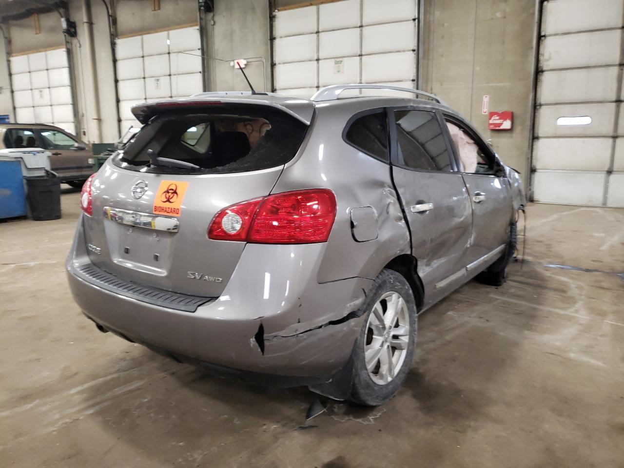 Photo 4 from auction – 2012 NISSAN ROGUE S with VIN JN8AS5MV3CW415790