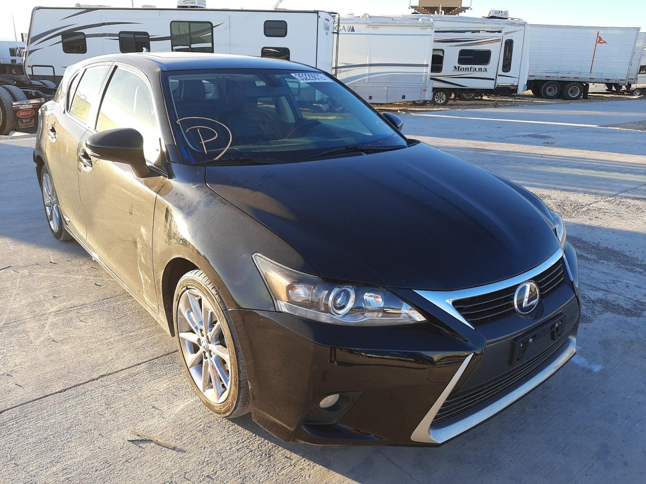 LEXUS CT 200 2015 with VIN JTHKD5BH9F2218589 - Photo from auction