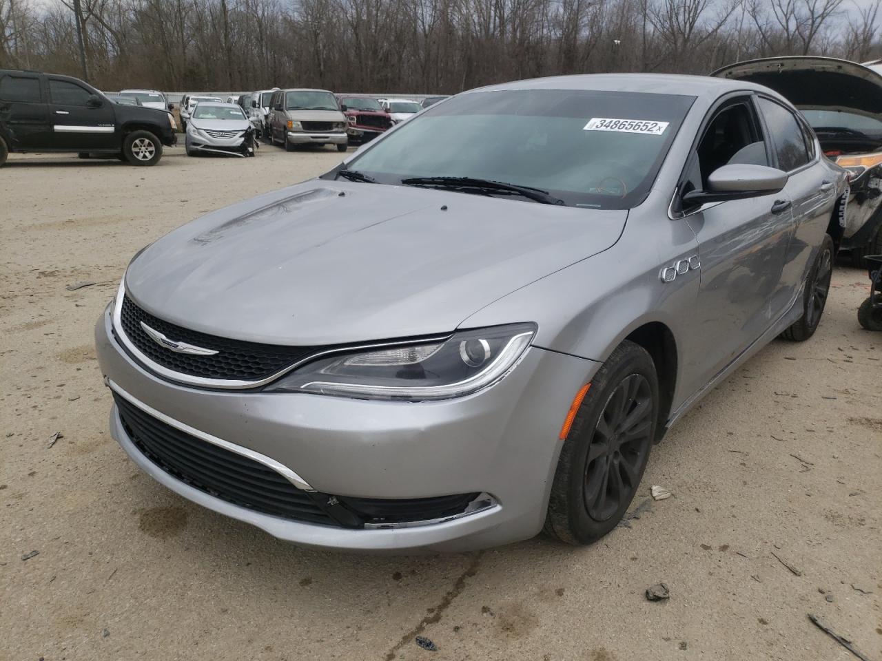 Photo 2 from auction – 2015 CHRYSLER 200 LIMITE with VIN 1C3CCCAB6FN733319