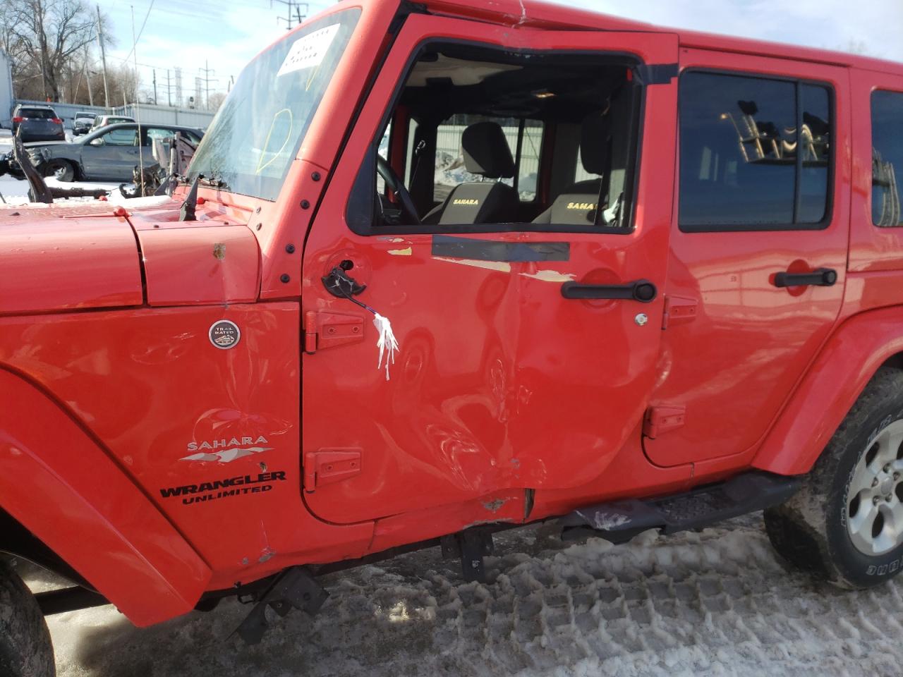 Photo 9 from auction – 2013 JEEP WRANGLER U with VIN 1C4BJWEG7DL551755