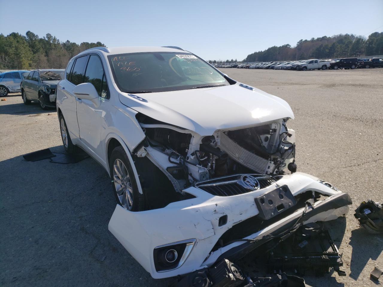 BUICK ENVISION E 2020 with VIN LRBFXCSA8LD214498 - Photo from auction