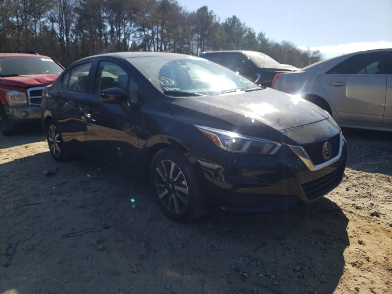 NISSAN VERSA SV 2021 with VIN 3N1CN8EVXML887765 - Photo from auction