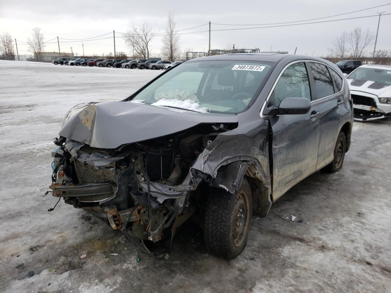 Photo 2 from auction – 2014 HONDA CR-V EX with VIN 2HKRM4H55EH112838