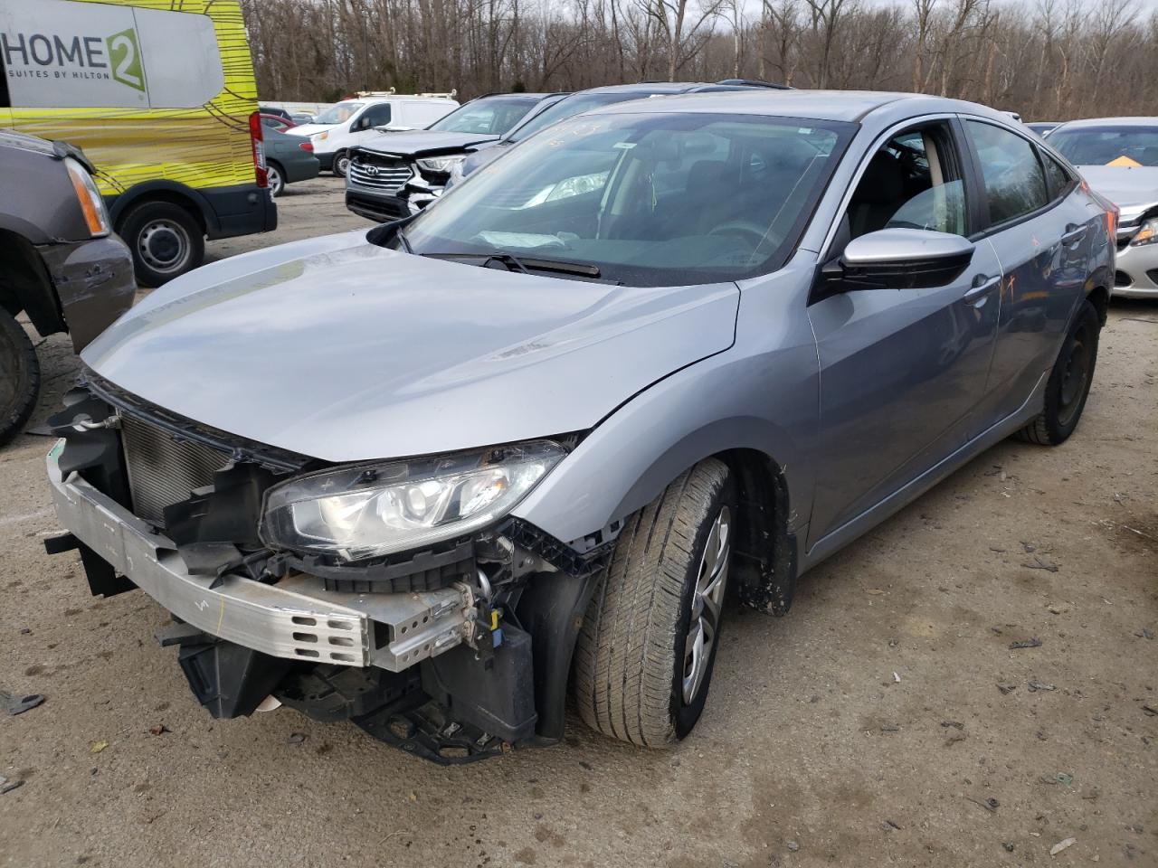 Photo 2 from auction – 2016 HONDA CIVIC LX with VIN 19XFC2F59GE033614