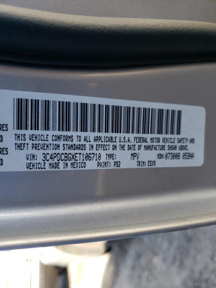 Photo 10 from auction – 2014 DODGE JOURNEY SX with VIN 3C4PDCBGXET106710