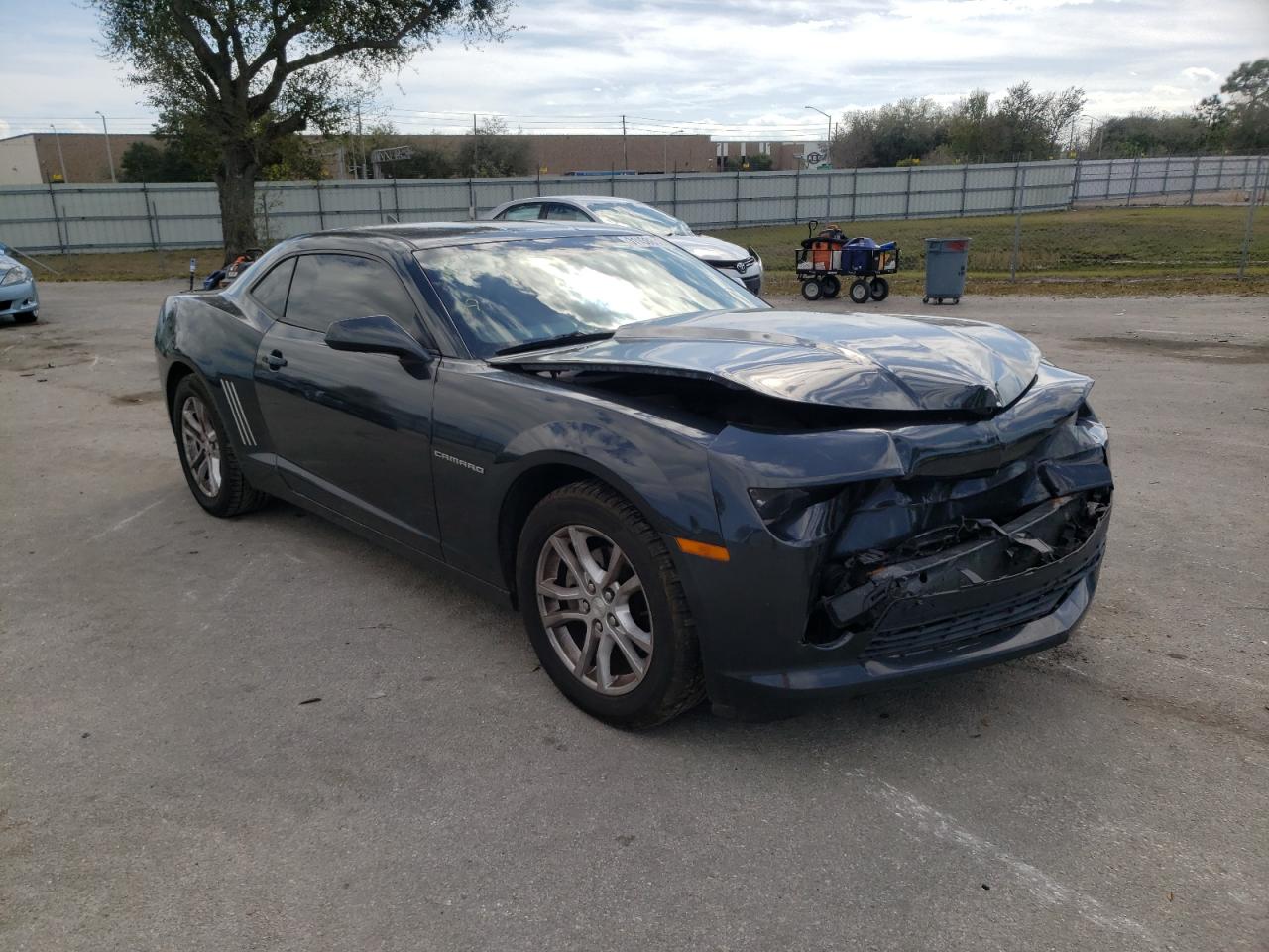 Photo 1 from auction – 2015 CHEVROLET CAMARO LS with VIN 2G1FB1E34F9117228