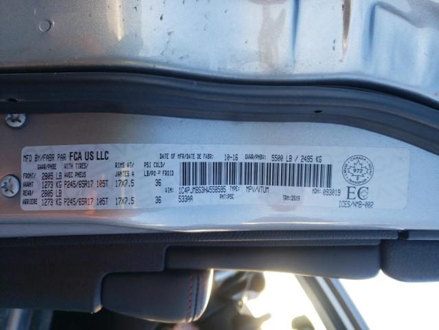 Photo 10 from auction – 2017 JEEP CHEROKEE T with VIN 1C4PJMBS3HW558595
