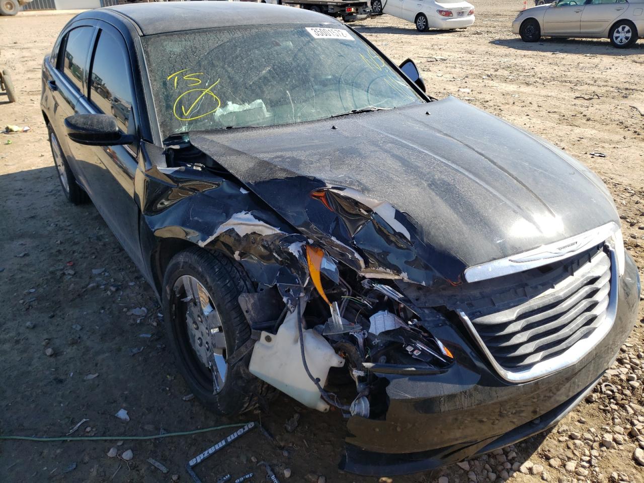 CHRYSLER 200 LX 2014 with VIN 1C3CCBAB0EN212850 - Photo from auction