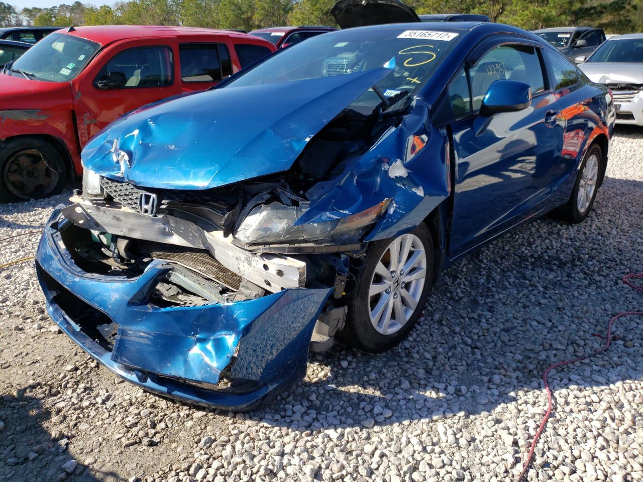 Photo 2 from auction – 2012 HONDA CIVIC EX with VIN 2HGFG3B86CH540478
