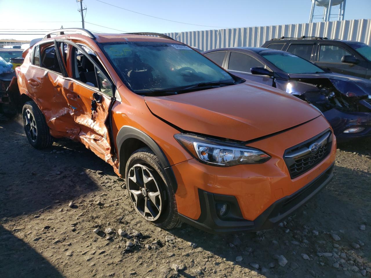 SUBARU CROSSTREK 2018 with VIN JF2GTADC7JH209210 - Photo from auction