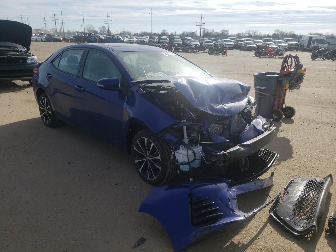 TOYOTA COROLLA L 2017 with VIN 2T1BURHE4HC883460 - Photo from auction