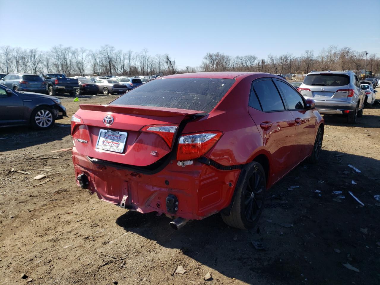 Photo 4 from auction – 2015 TOYOTA COROLLA L with VIN 2T1BURHE3FC426443