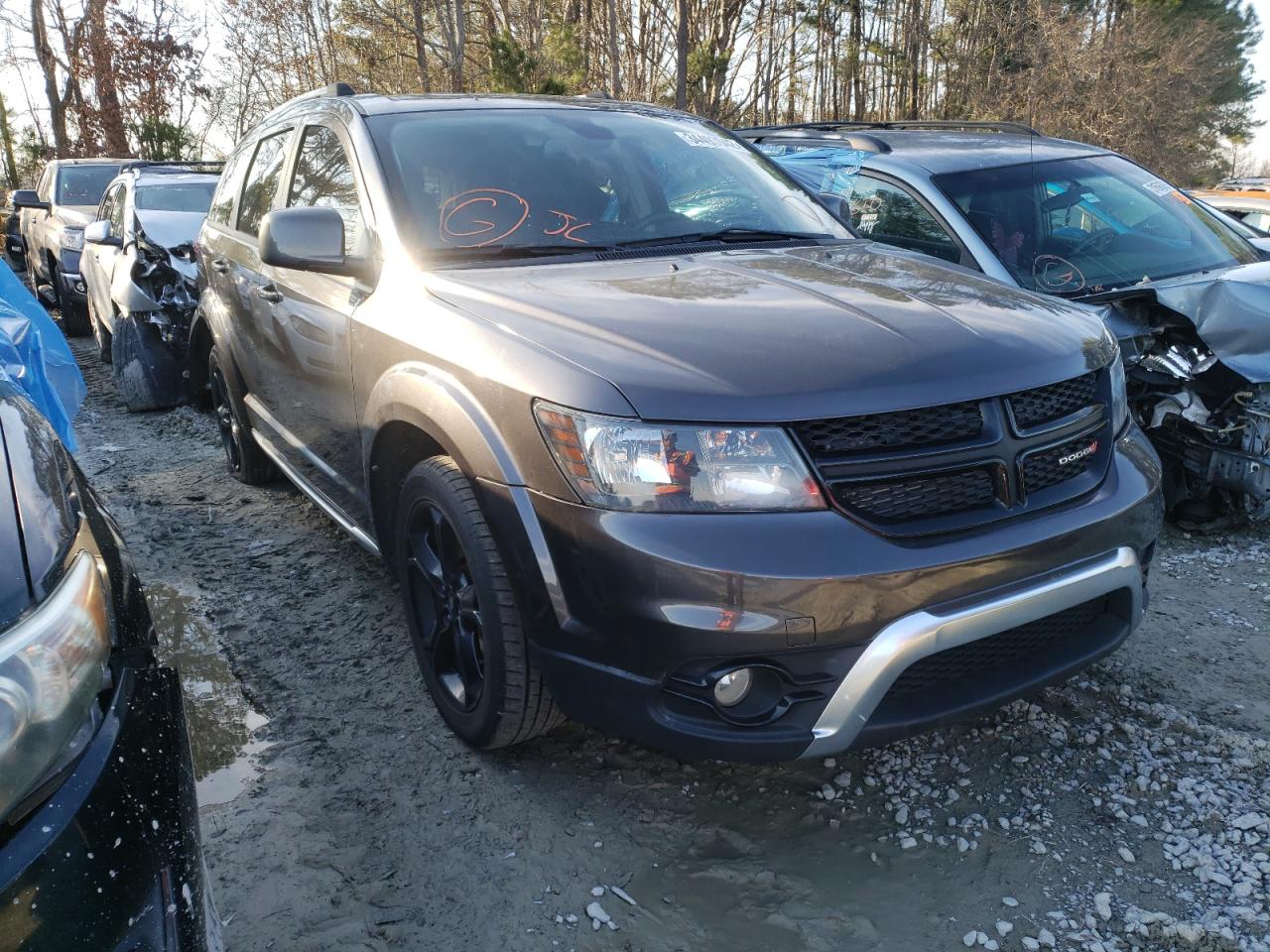DODGE JOURNEY CR 2019 with VIN 3C4PDCGG4KT716946 - Photo from auction