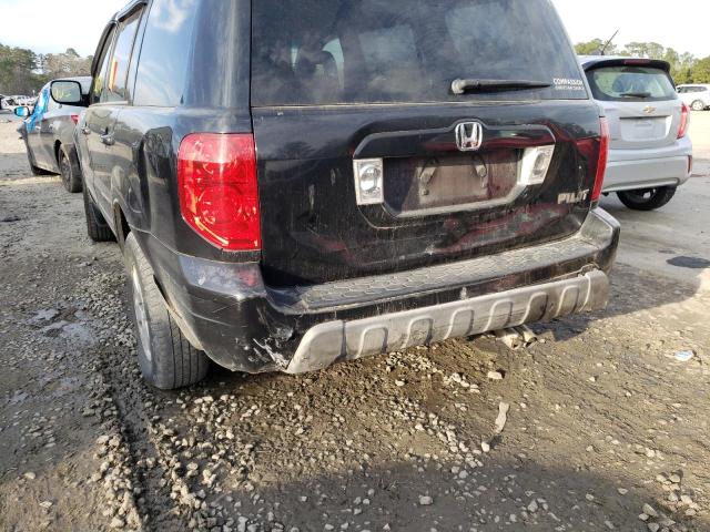 Photo 9 from auction – 2004 HONDA PILOT EXL with VIN 2HKYF18724H574648