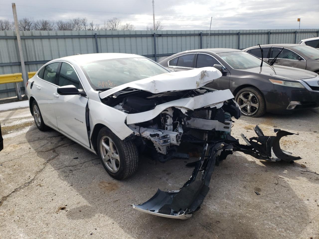 Photo 1 from auction – 2018 CHEVROLET MALIBU LS with VIN 1G1ZB5ST0JF134052