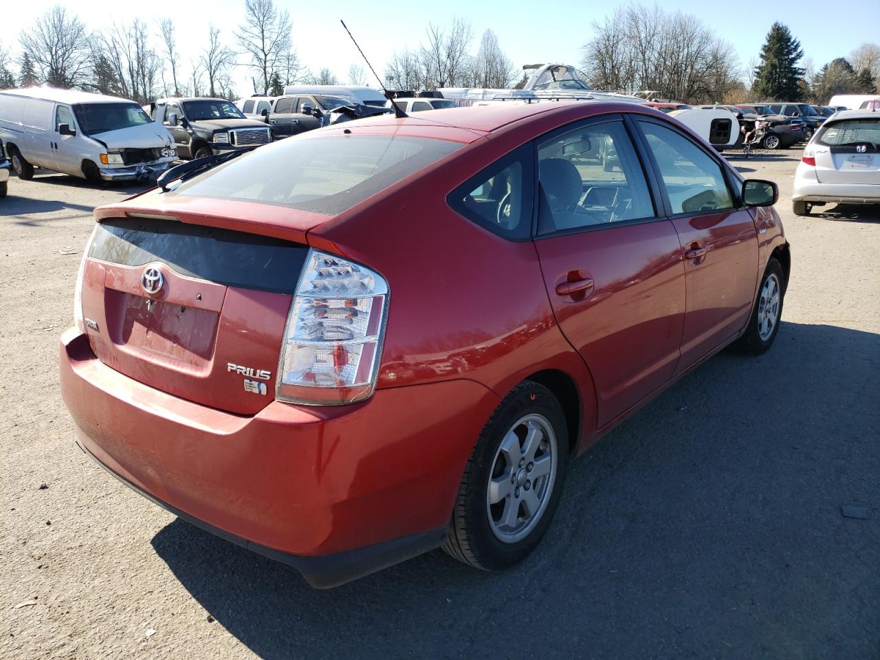 Photo 4 from auction – 2007 TOYOTA PRIUS with VIN JTDKB20U777583718