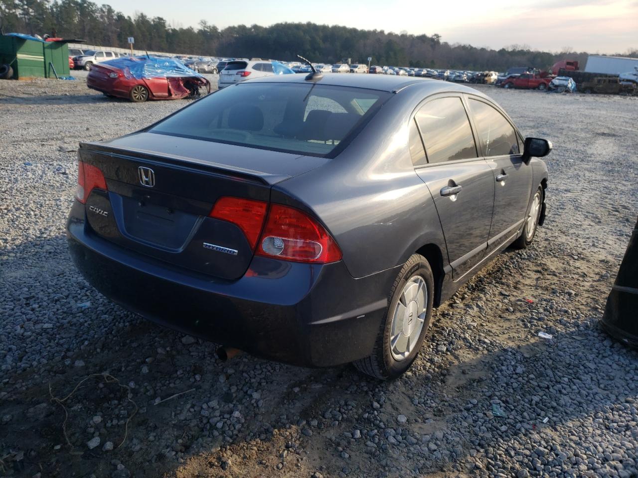 Photo 4 from auction – 2008 HONDA CIVIC HYBR with VIN JHMFA362X8S004752