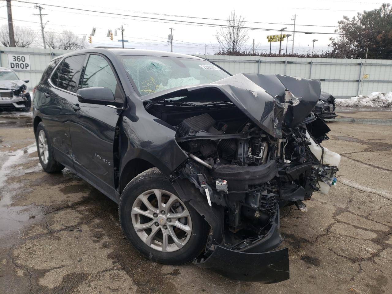 CHEVROLET EQUINOX LT 2018 with VIN 3GNAXJEV2JL118475 - Photo from auction