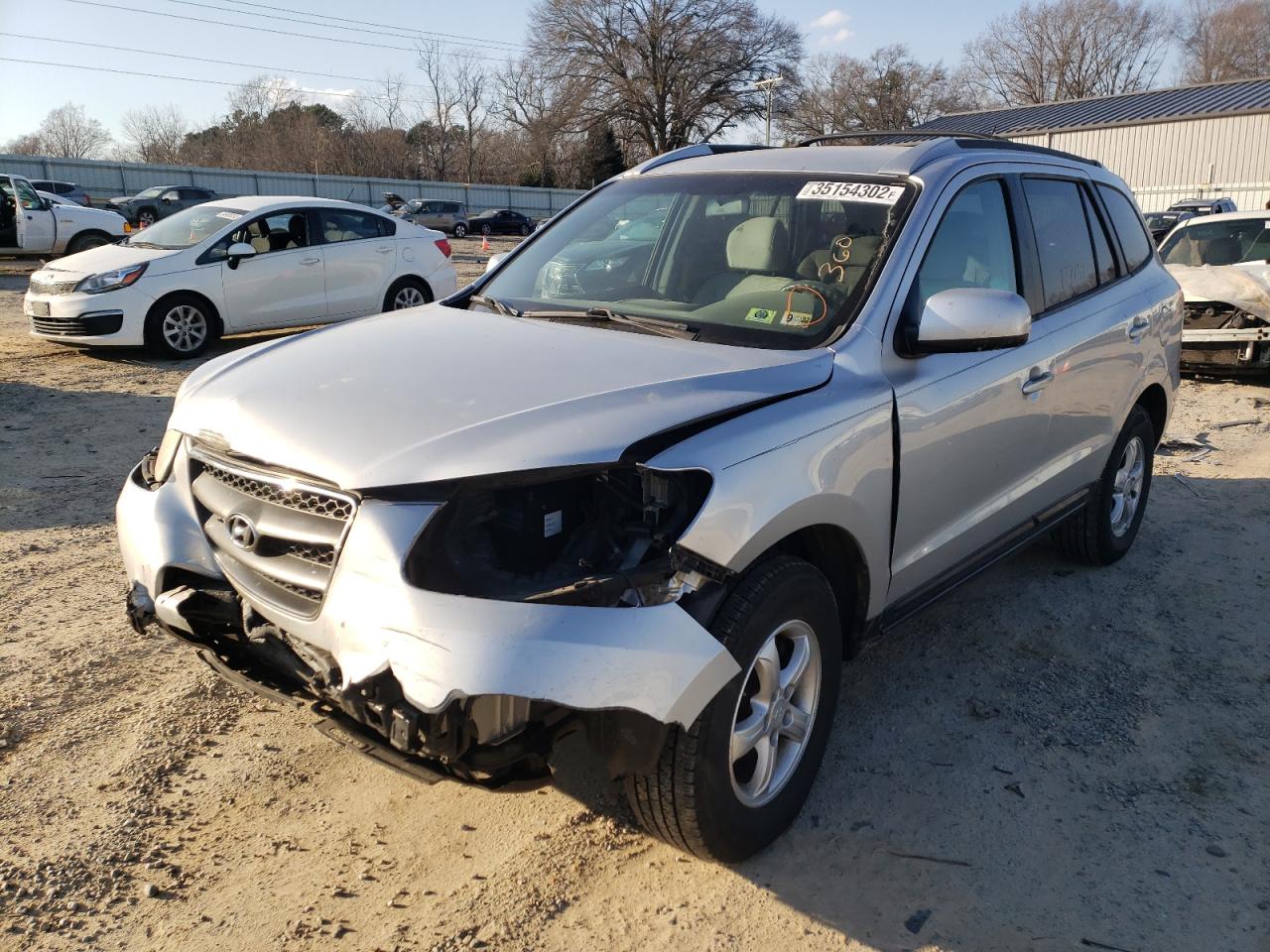 Photo 2 from auction – 2007 HYUNDAI SANTA FE G with VIN 5NMSG73D67H059124