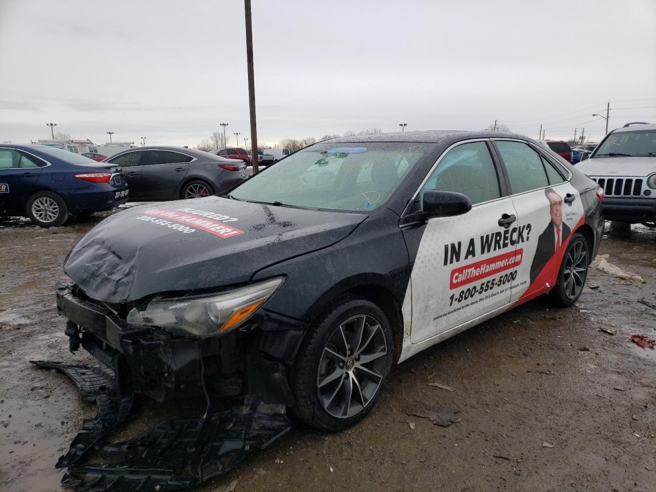 Photo 2 from auction – 2015 TOYOTA CAMRY LE with VIN 4T1BF1FK1FU484697