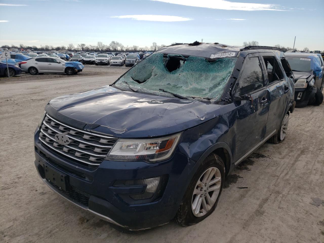 Photo 2 from auction – 2016 FORD EXPLORER X with VIN 1FM5K7DH3GGA87026