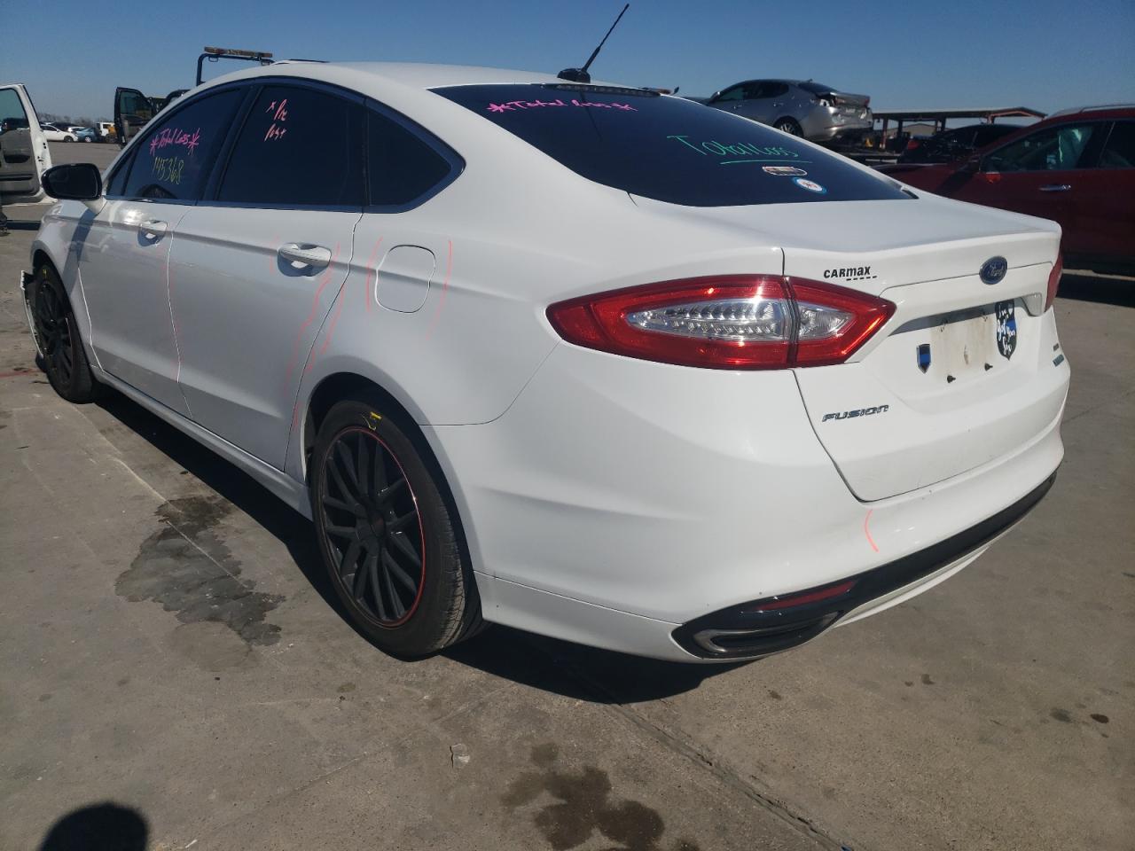 Photo 3 from auction – 2014 FORD FUSION SE with VIN 3FA6P0H99ER358784