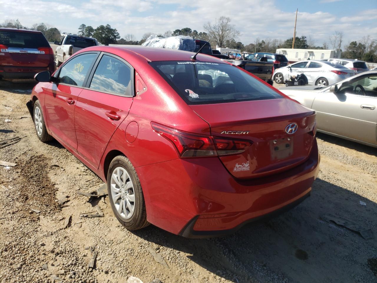 Photo 3 from auction – 2019 HYUNDAI ACCENT SE with VIN 3KPC24A32KE047631