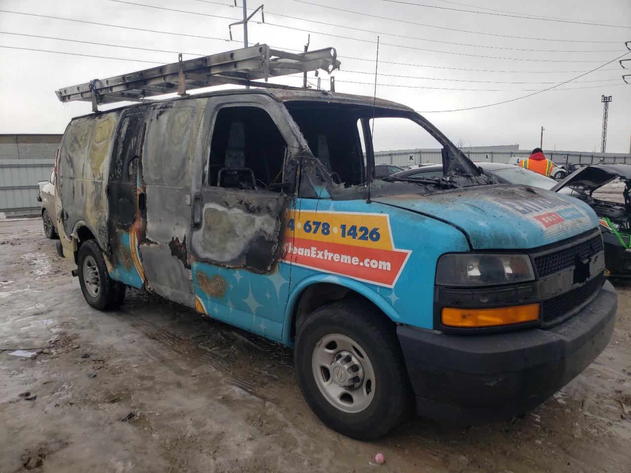 CHEVROLET EXPRESS G2 2018 with VIN 1GCWGAFP2J1263926 - Photo from auction