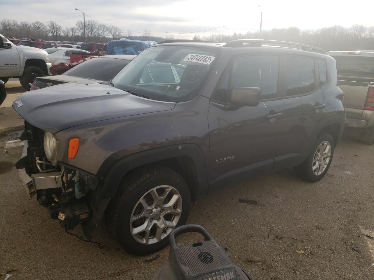 Photo 2 from auction – 2016 JEEP RENEGADE L with VIN ZACCJBBT6GPD30081