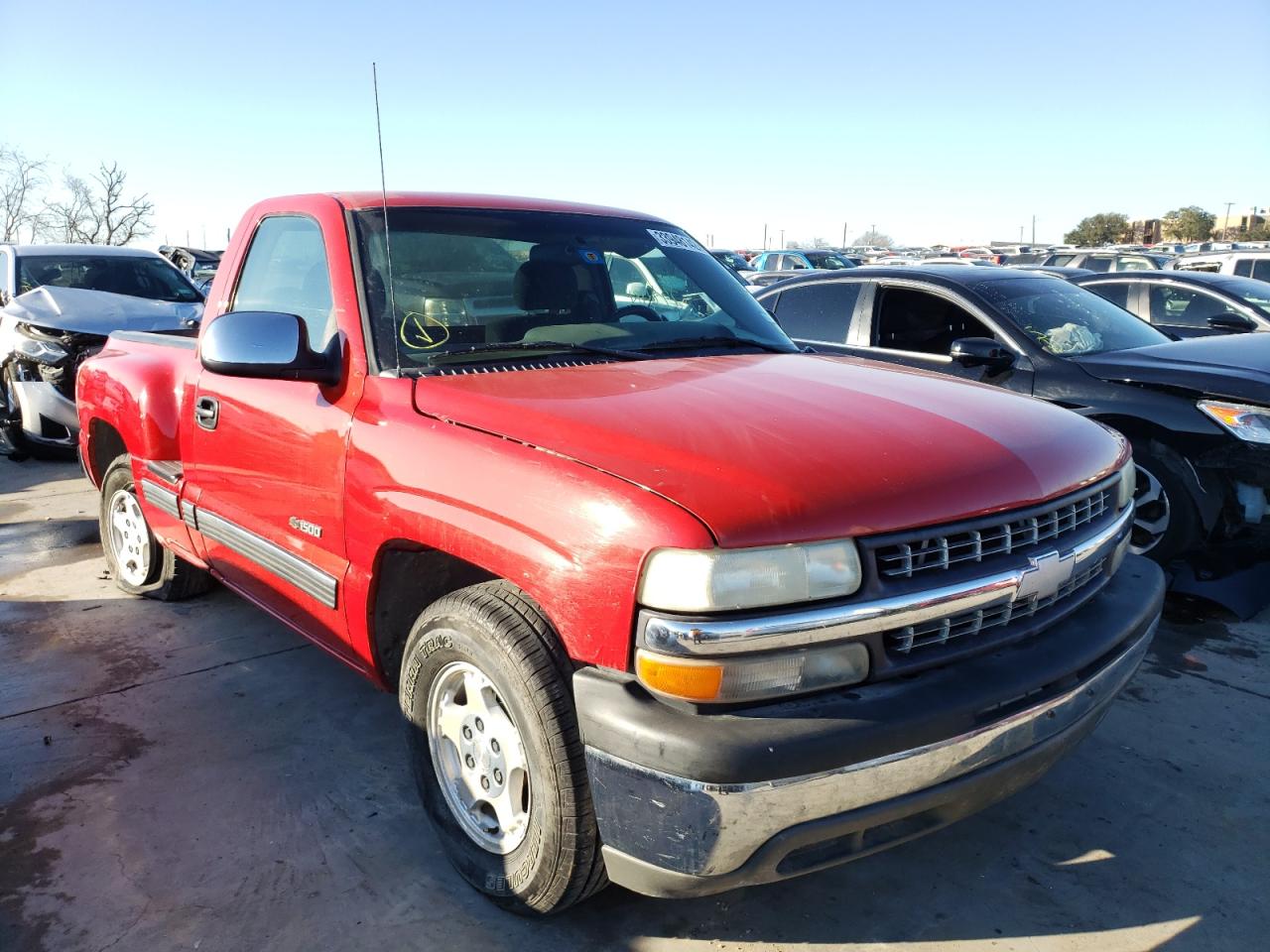 Photo 1 from auction – 2001 CHEVROLET SILVERADO with VIN 1GCEC14T01Z206620