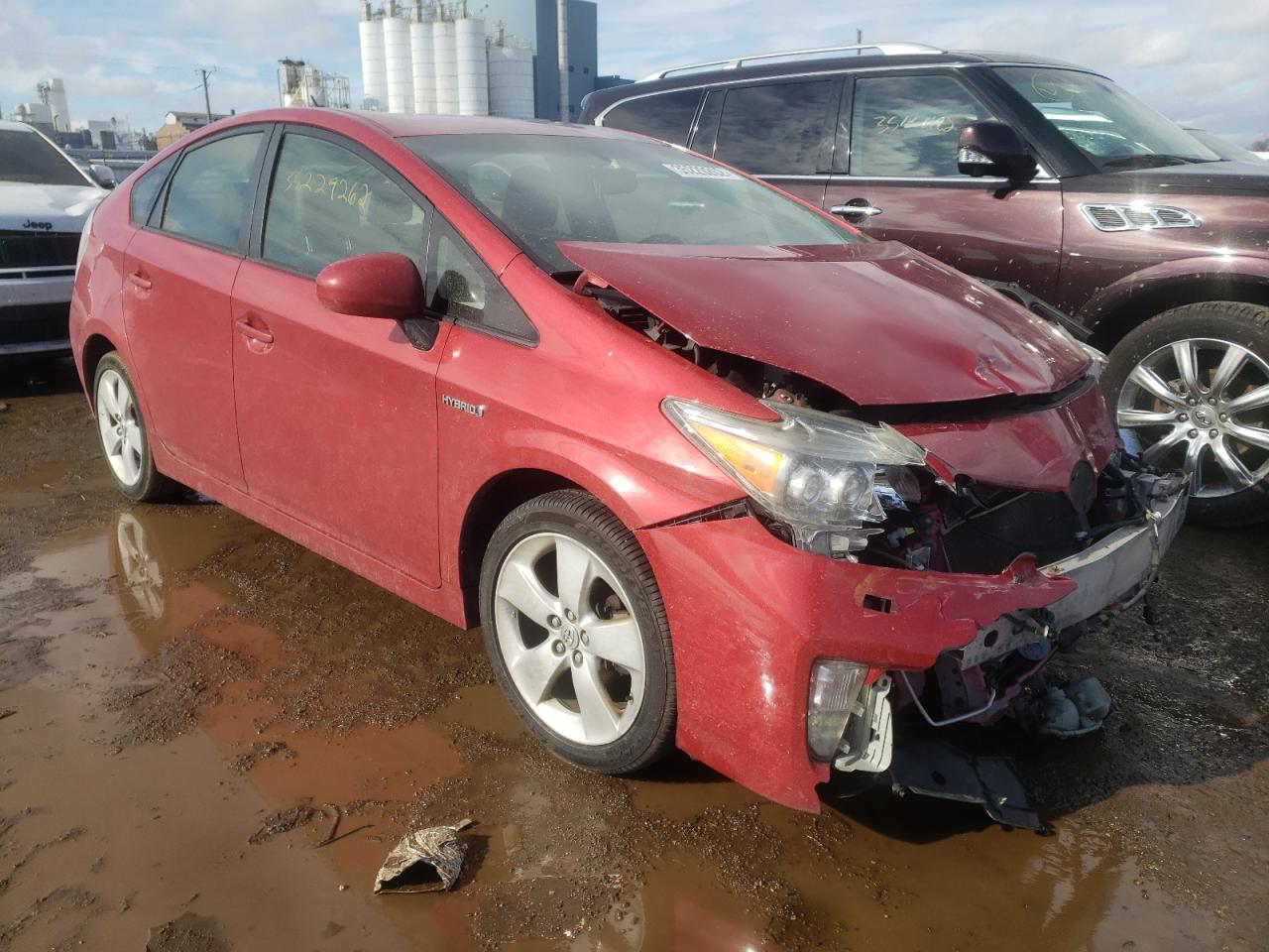 TOYOTA PRIUS 2014 with VIN JTDKN3DU7E0358020 - Photo from auction