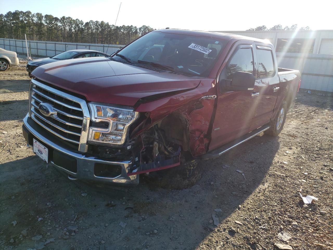 Photo 2 from auction – 2016 FORD F150 SUPER with VIN 1FTEW1EG8GFD33487