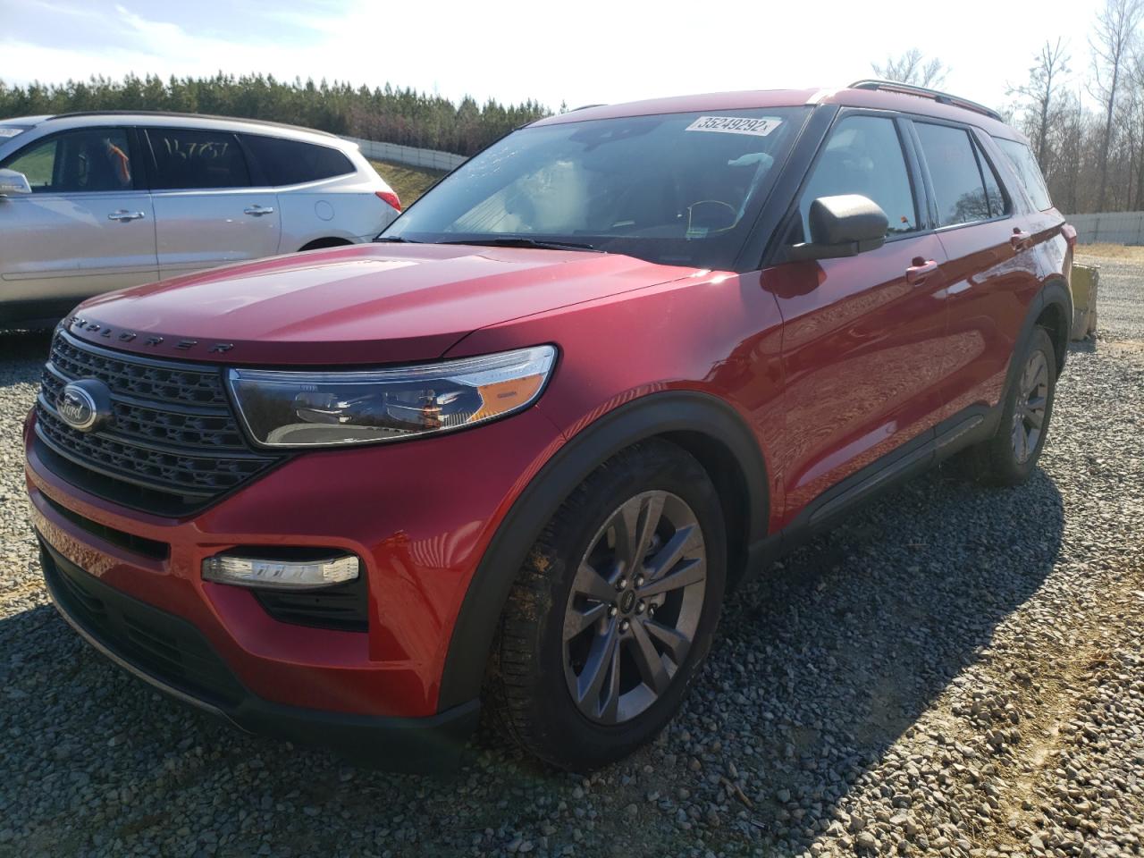 Photo 2 from auction – 2021 FORD EXPLORER X with VIN 1FMSK7DHXMGC15521