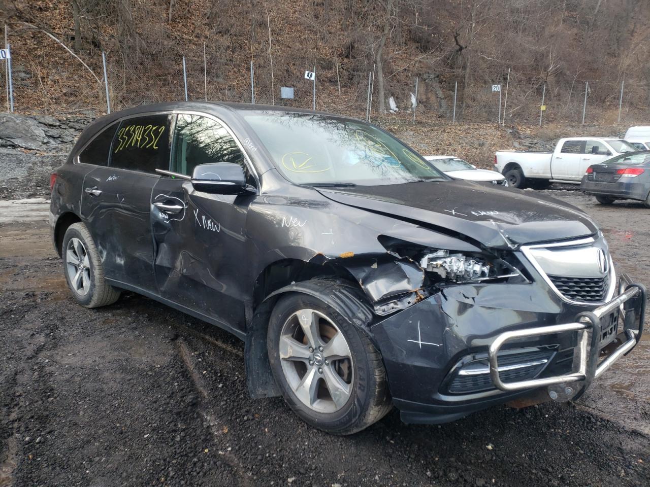Photo 9 from auction – 2015 ACURA MDX with VIN 5FRYD4H29FB026769