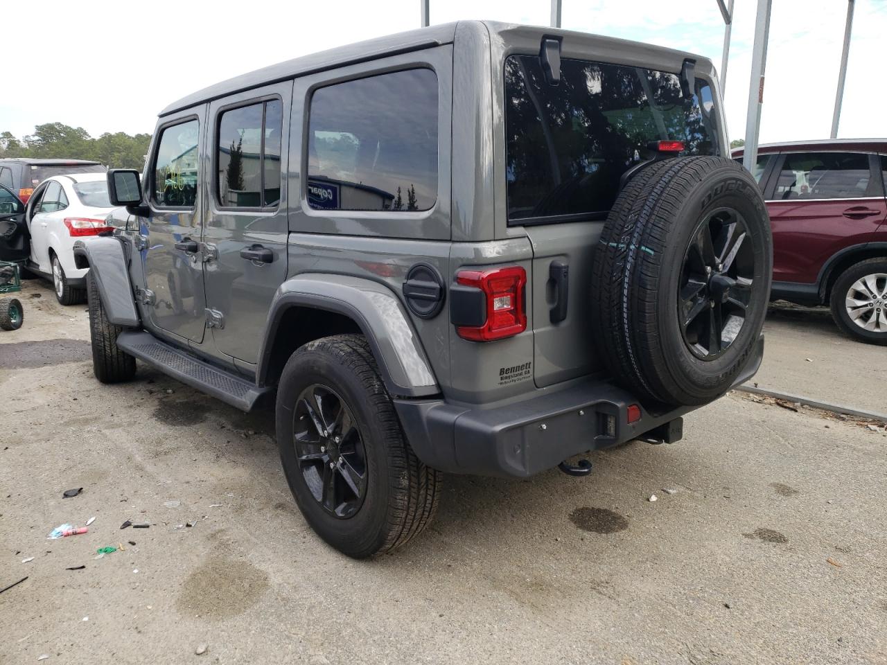 Photo 3 from auction – 2020 JEEP WRANGLER U with VIN 1C4HJXEN7LW280076