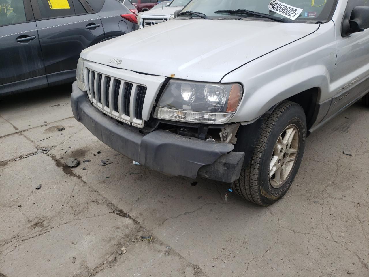 Photo 9 from auction – 2004 JEEP GRAND CHER with VIN 1J4GW48S44C284290