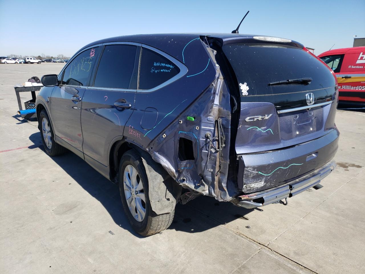 Photo 3 from auction – 2014 HONDA CR-V EX with VIN 3CZRM3H50EG705505