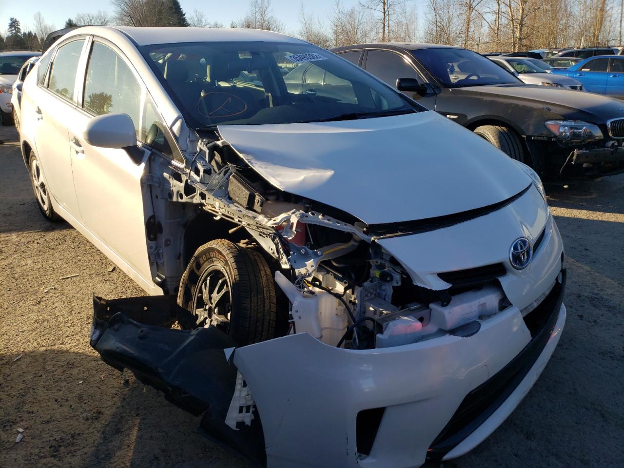 TOYOTA PRIUS 2015 with VIN JTDKN3DU2F0431974 - Photo from auction